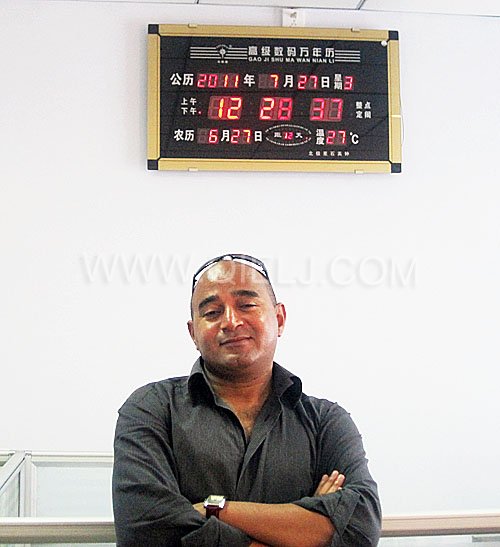 2011年7月25日，外國友人參觀考察我公司！明經理等接待并陪同參觀！(圖3)